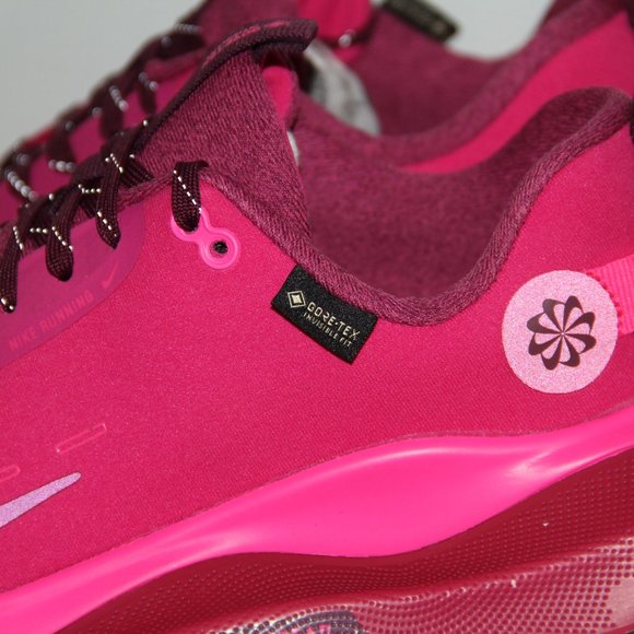 Nike ReactX Infinity Run 4 Gore-Tex Running Shoes Women 7.5 Fierce Pink - Picture 3 of 8